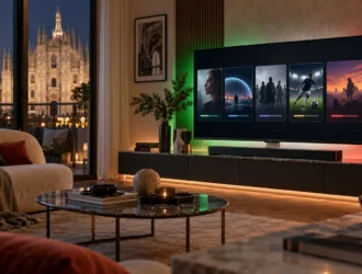 Best IPTV in Italy comparison on a television screen